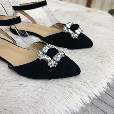 Sandale dama negre 522 T54-2 